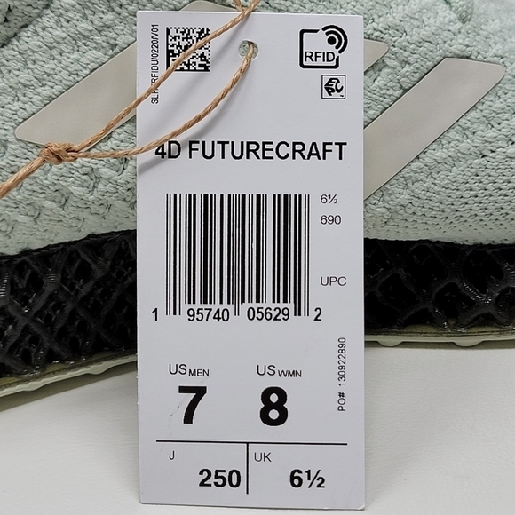 Adidas 4D Futurecraft Running Linen Green GX6603 Men\'s Size 7 Women\'s Size 8 NEW